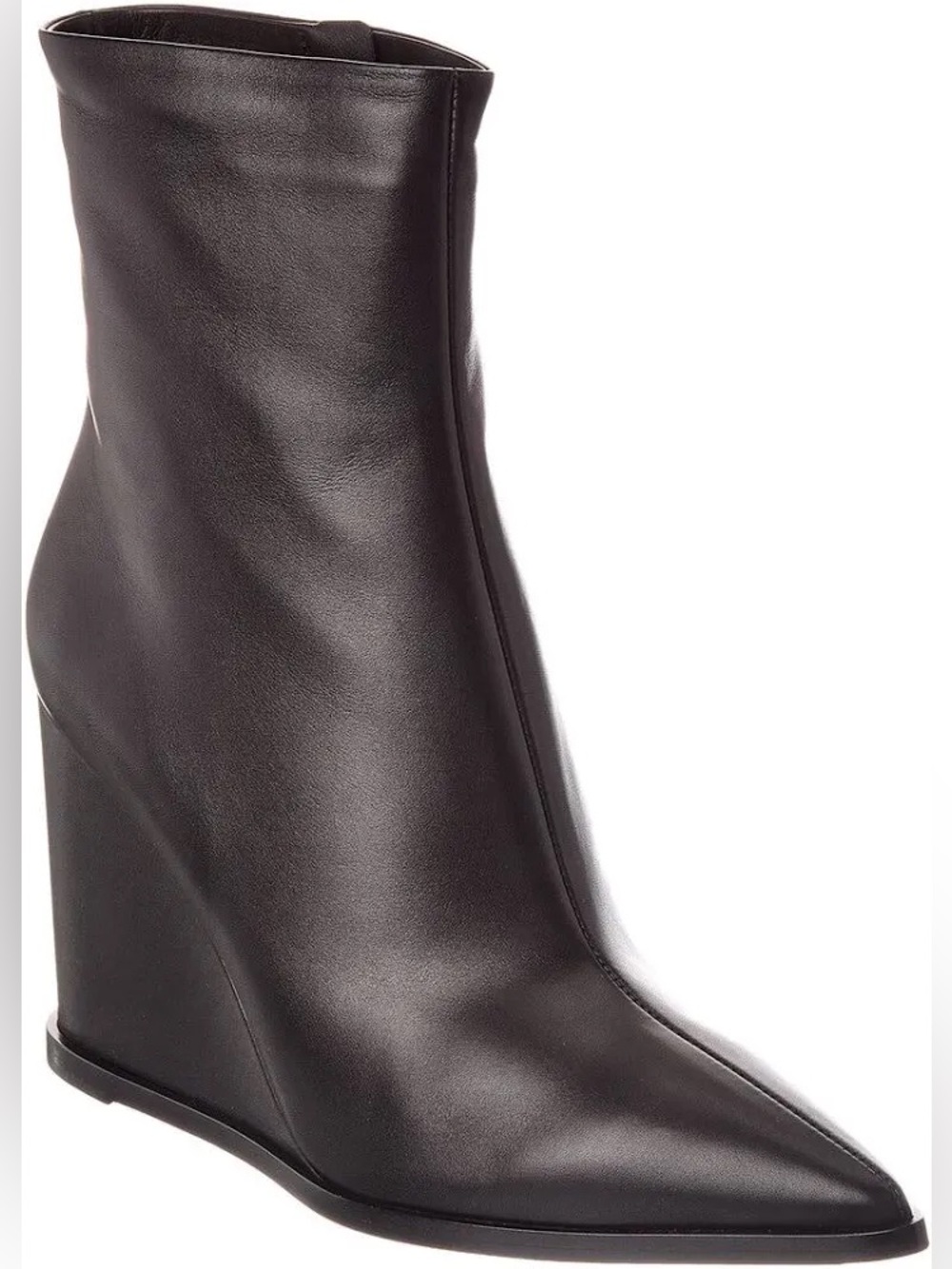 Gianvito Rossi Hamnes Wedge Bootie Size 39